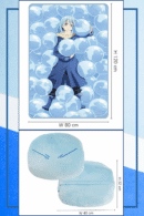 3-in-1 Rimiru Tempest Pillow Blanket