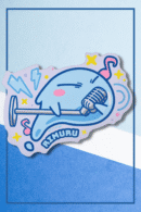 Rimuru Singing Shaped Mouse Pad