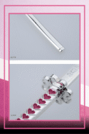 Mitsuri Kanroji Love Hashira Nichirin Sword Keychain