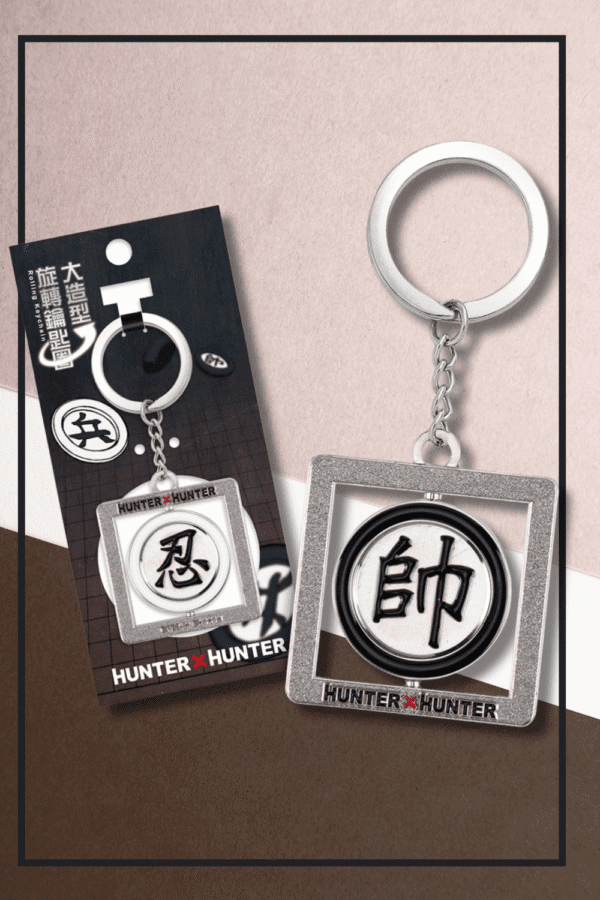 Handsome and Nervous Rolling Keychain