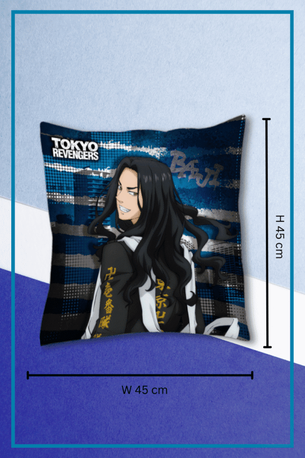 Chifuyu and Keisuke Baji Bajifuyu Toman Pillow Cushion - Image 3