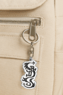 Black Dragon Symbol Keychain