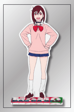 Momo Ayase acrylic figurine from Dandadan anime – official merchandise
