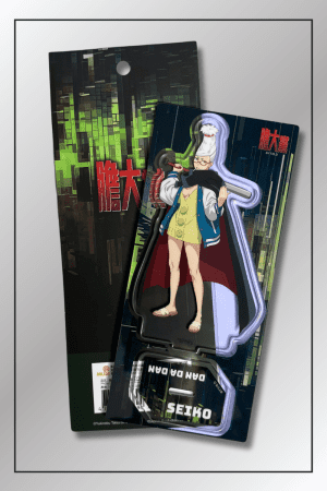 Seiko Ayase Granny swings into action! Dandadan blister-pack acrylic stand with bat and cape