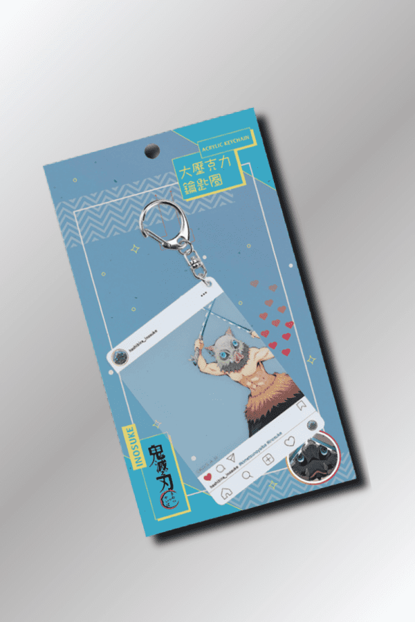 Hashibira Inosuke Acrylic See Through Keychain - Image 4