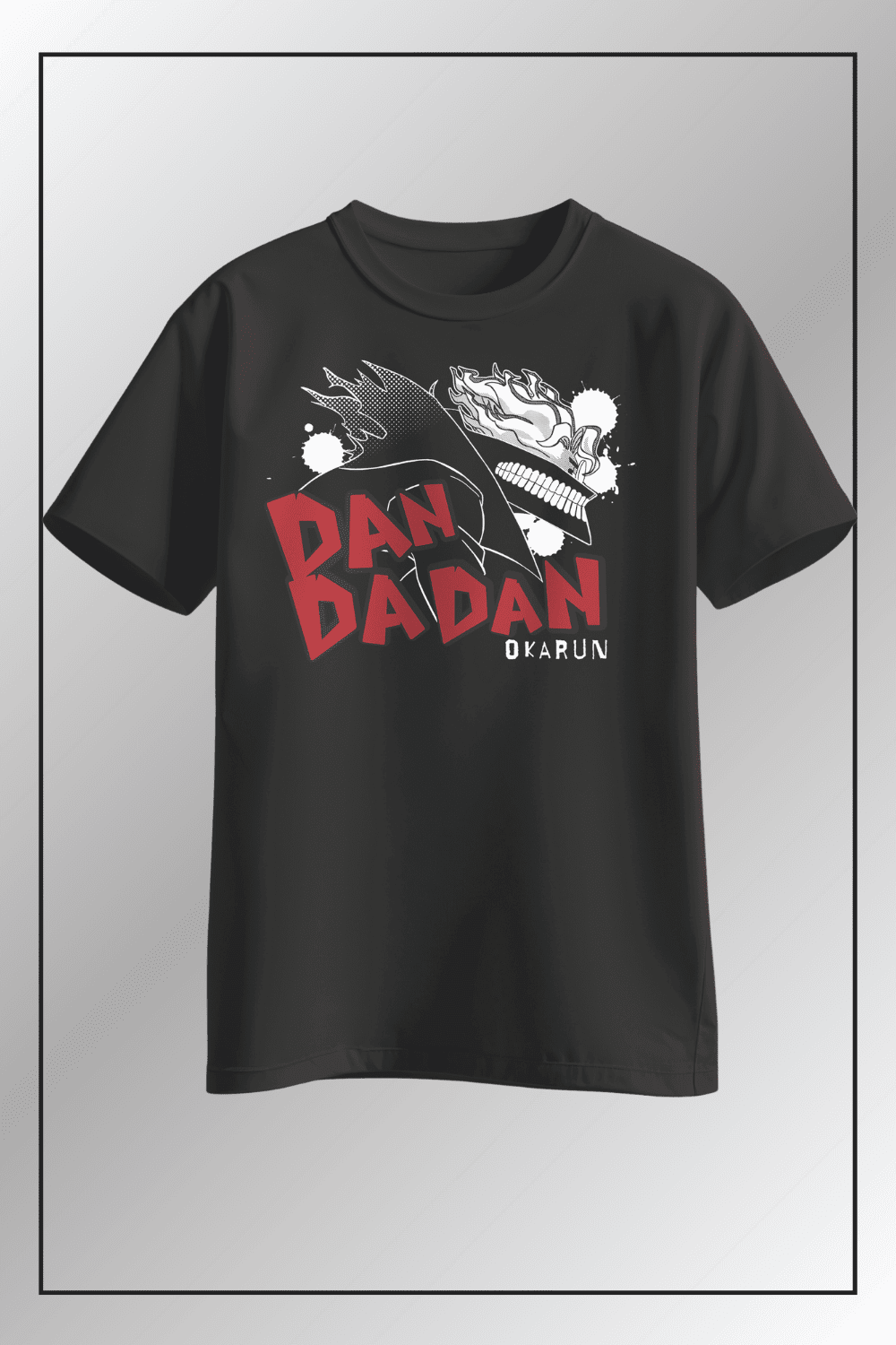 Okarun Ken Takakura Black T-Shirt