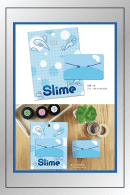 Rimuru Tempest anime card sticker featuring closed-eye smile expression and thought bubble from That Time I Got Reincarnated as a Slime