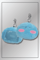 That Time I Got Reincarnated as a Slime Rimuru Tempest plush coin purse with blush face and clear ID window on back