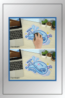 That Time I Got Reincarnated as a Slime Rimuru Tempest mouse pad in singing pose shown in desktop setup with hand using mouse