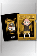 Clear File Characters (set of 4)