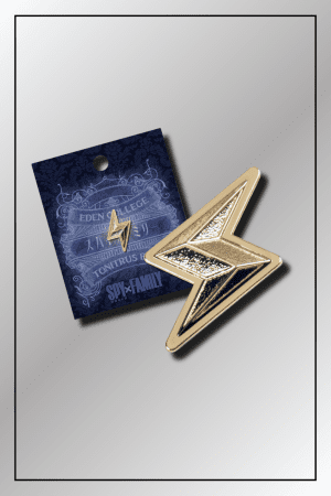 SPY x FAMILY Tonitrus Bolt Badge – Eden College Official Pin