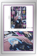 That Time I Got Reincarnated as a Slime mouse pad featuring Rimuru Tempest and cast with 24x20 cm size and fabric texture close-up