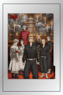 Christmas Showdown Arc Tokyo Revengers 5-layer folder featuring character group and backdrop cover art