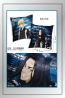 Tokyo Revengers anime cushion with close-up of Baji and Chifuyu