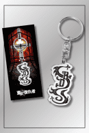 Tokyo Revengers Black Dragon dragon emblem keychain with packaging
