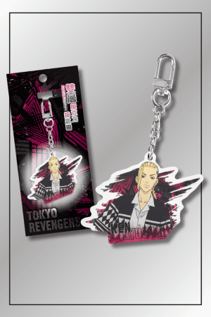 Tokyo Revengers Draken acrylic keychain with retail packaging